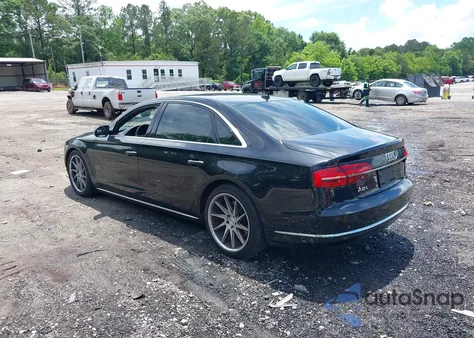 2015 Audi A8 L 3.0T из США, поврежденный, VIN WAU3GAFD6FN008993